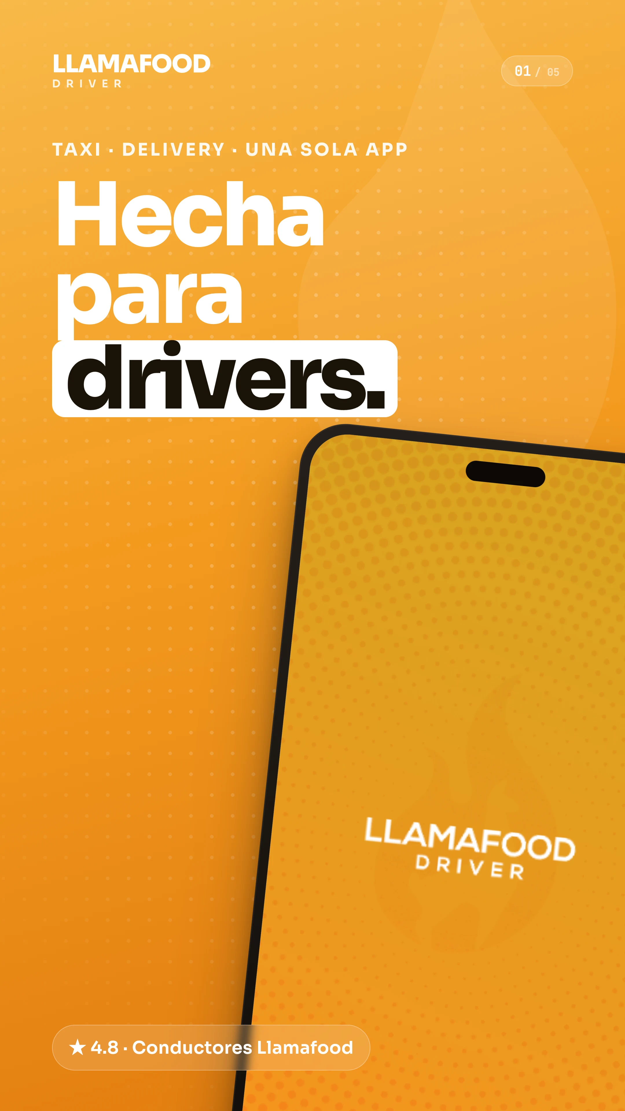 Llamafood Driver screenshot